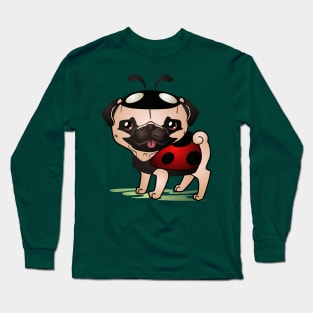 Lady Pug Long Sleeve T-Shirt